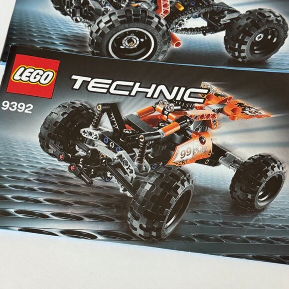 Lego Set 9392 Quad Bike Technic 2 in 1 Build With Instruction Manual 4-Wheeler - Picture 2 of 9